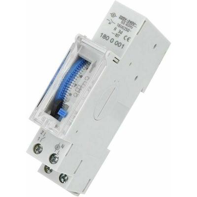 Programmierbare Zeitschaltuhr, mechanischer Timer, 15 Minuten bis 24 Stunden, programmierbares Image