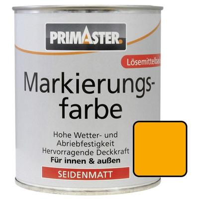 Primaster Markierungsfarbe gelb 750 ml 5 m² für Innen und Außen Image