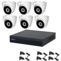 Kit videosorveglianza 6 telecamere 2 mpx Dahua dvr 8 canali