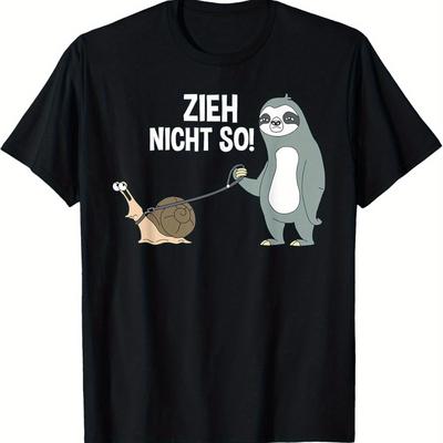 TEMU Funny - Don't Pull T-shirt Funny Men's T-shirt, Vintage Men's T-shirt Men's Summer Casual T-shirts, Outdoor Sports T-shirt Image