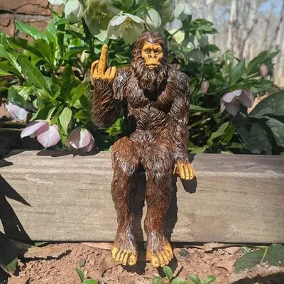 Bier Bigfoot Gorilla Heimdekoration, kreative Garten-Gibbon-Dekoration, skurrile Gorilla-Dekoration für den Innenbereich