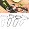 1pc Edelstahl Gemüse Obst Schäler Kohl Gitter Salat Slicer Küche Werkzeuge Gadgets Obst Gemüse Werkzeuge Schäler