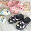 Sanrio süße Slipper Hello Kitty Kuromi Cinnamoroll Sommer Kawaii Mode Sandalen Y2K flache Schuhe