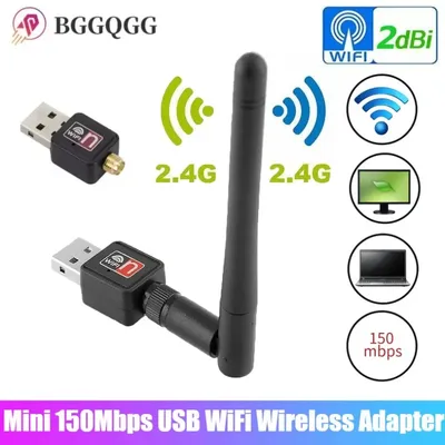 WiFi Wireless Netzwerkkarte 150Mbps USB 2.0 802.11 B/g/n LAN Adapter Wifi Antenne Adapter Wifi Empfänger sender Wi-fi Dongle