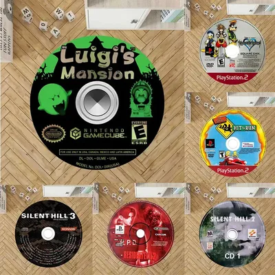 Cd Rug Popular Game Round Rug Gift for Gamer Circle Rug Area Rug Dvd Rug Play Rug Gift Rug Game Decor Living Room Bedroom INS