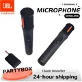 JBL Digital partybox PB Sistema microfonico portatile ricaricabile wireless UHF con ricevitore a doppio canale suono nitido vocale