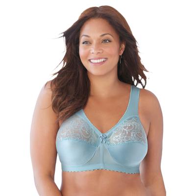 Plus Size Women's Glamorise® Magic Lift® Support Wireless Bra 1000 by Glamorise in Glacier (Size 46 H)