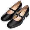 Spangenpumps ARA "GRAZ", Damen, Gr. 4 (37), blau (nachtblau), Lackleder, glänzend, elegant, Schuhe, Spangenpumps, Festlicher Schuh in Komfortweite H (= sehr weit)