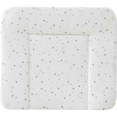 Wickelauflage ROBA "Soft, Sternenzauber grau", grau (sternezauber, grau), B:85cm L:75cm, Polyester, Baumwolle, Wickelauflagen, Wickelauflage Image