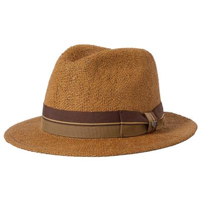 Brixton - Roma Straw Fedora - Hut Gr L braun Image