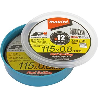 Makita - Trennscheibe 115x0,8 mm inox 12 St. - B-45727-12 Image