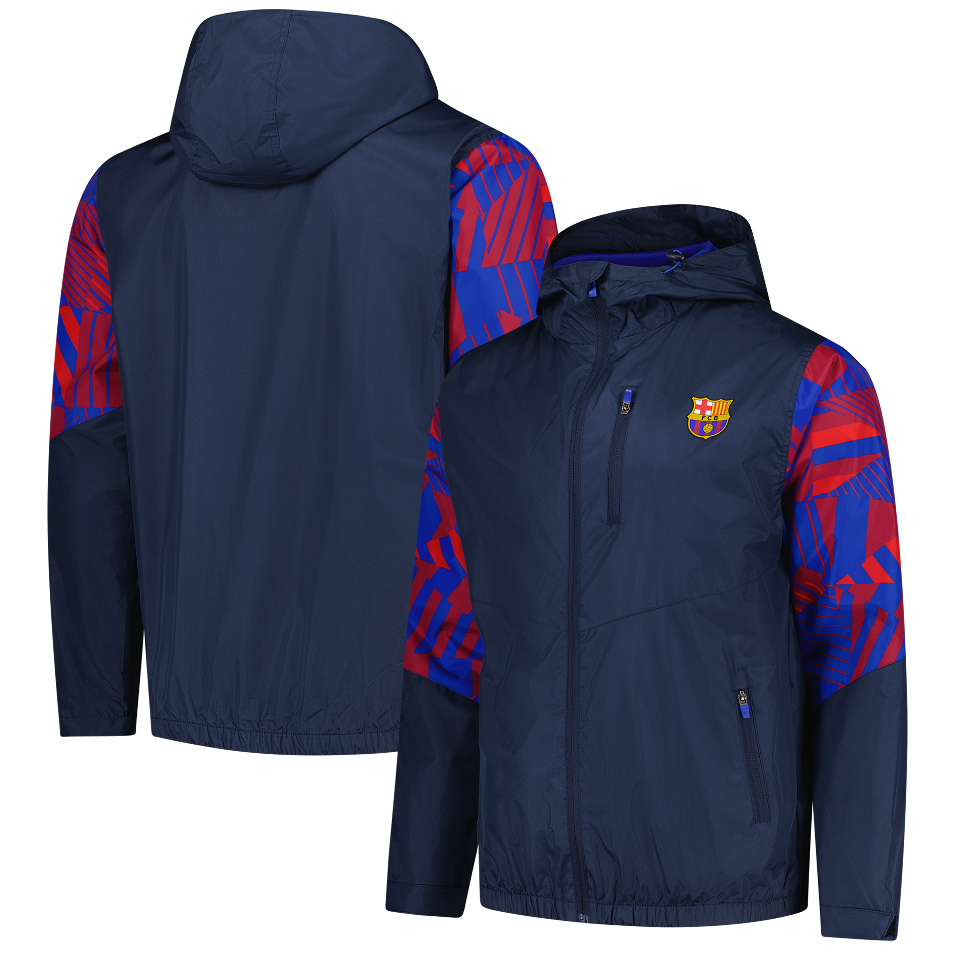 Barcelona Showerproof Jacket - Navy - Men's Image