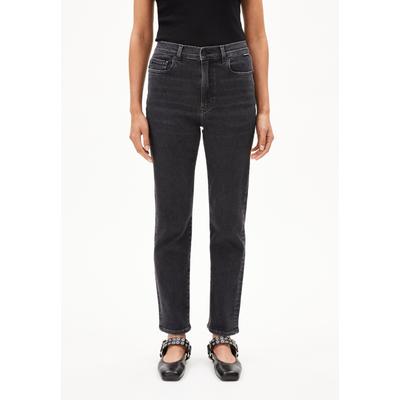 LEJAANI - Frauen Slim Fit Jeans - schwarz (Größe: 34/30) Image