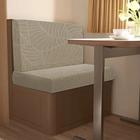 Copridivano impermeabile per dinette camper in jacquard a foglie, per esterni, antiscivolo, elasticizzato, per sedili auto e protezione di mobili.