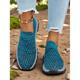 scarpe da trail running Flyknit nere da donna – scarpe da trekking slip-on con suola ammortizzata per avventure all'aria aperta e passeggiate nei boschi