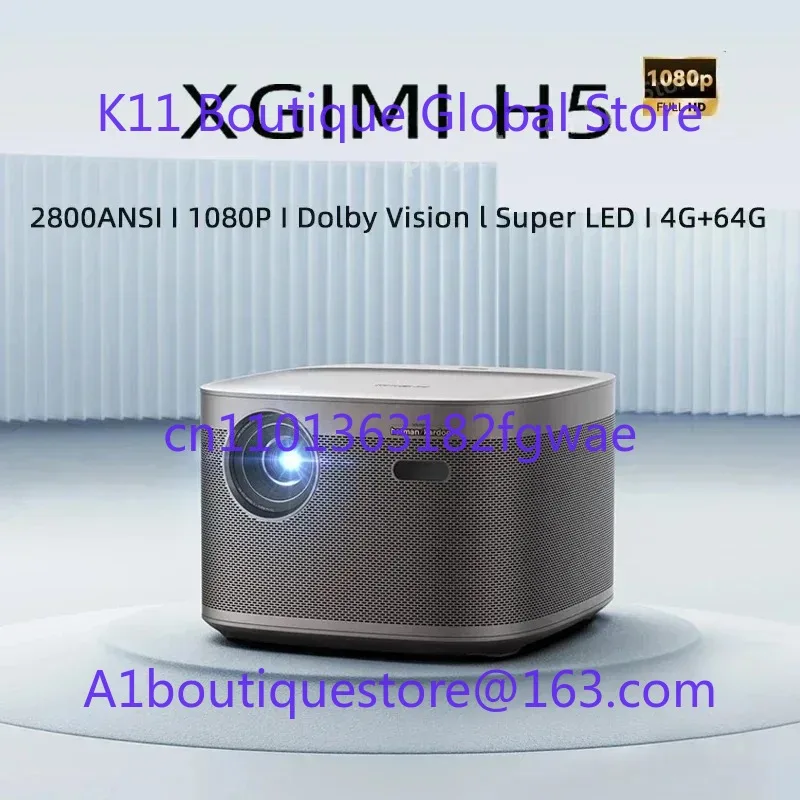 H6 Pro 4k Projektor LED+ 3840ANSI Projektor H6/H5 Heimkino Dolby Vision 3D Bildschirmloser TV Smart Beamer 4G+64G Image