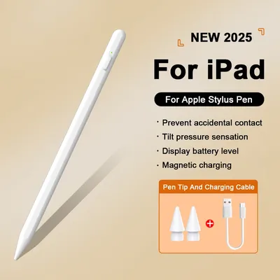 For Apple Pencil For iPad A16 10th Generation Air 13 11 M3 M4 Pro 12.9 Air 6 4 5 Mini 7 8th 9th 10.2
