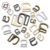 20 teile/los gold silber gun-schwarz typ 9 metall Schnalle haken tasten für schuhe taschen