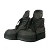 Herrenschuhe High Top Stiefel Damen Casual Plateau Heels Sneakers Leder Luxus Lace Up Zip Herbst Schwarz Designer Schuh