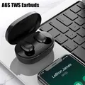 Cuffie wireless Bluetooth 5.0 A6S TWS Auricolari sportivi con cancellazione del rumore Auricolari stereo HiFi con controllo touch per tutti gli smartphone