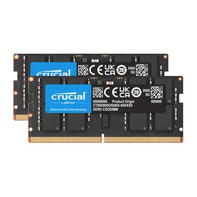Crucial 48GB DDR5 6400 MHz CSO-DIMM Memory Kit (2 x 24GB) CT2K24G64C52CS5