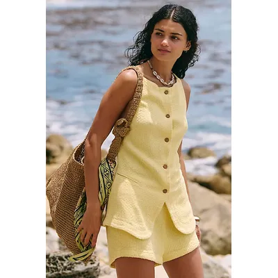 Coastal Classy Set by free-est at Free People in Buttered Popcorn, Size: Medium