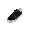 Sneaker MARC O'POLO "aus hochwertigem Rindleder", Damen, Gr. 39, schwarz, schwarz silber, Obermaterial: 100% Leder, unifarben, Schuhe