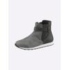 Stiefelette HEINE, Damen, Gr. 38, grau (grau, anthrazit), Synthetik, Textil, modisch, Schuhe