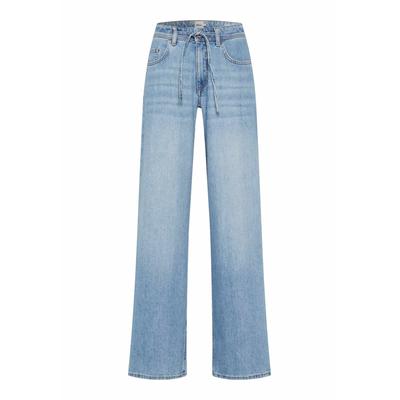 5-Pocket-Jeans BRAX "Style MORGAN", Damen, Gr. 44K (22), Kurzgrößen, blau (hellblau), 92% Baumwolle, 8% Elastomultiester, Jeans Image