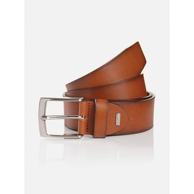 Ledergürtel MONTI "TUSTON", Damen, Gr. 90, braun (cognac), Rindsleder, Gürtel Image