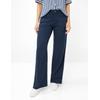 5-Pocket-Hose BRAX "Style MORGAN", Damen, Gr. 48, Normalgrößen, blau (navy), 56% Lyocell, 41% Baumwolle, 3% Elasthan, Hosen
