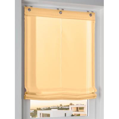 Raffrollo HEINE HOME Gr. 3, gelb, B:80cm H:130cm, Raffrollos Image