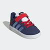 Sneaker ADIDAS SPORTSWEAR "ADIDAS DISNEY SCHNEEWITTCHEN GRAND COURT 2.0 E FÜR KINDER", Gr. 22, dunkelblau, blau fusion, better scarlet, Leder, Synthetik, sportlich, Schuhe