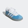 Sneaker ADIDAS SPORTSWEAR "VL COURT 3.0 KIDS", Gr. 34, semi blau burst, cloud weiß, lucid pink, Synthetik, Textil, sportlich, Schuhe