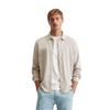 Langarm-Poloshirt MARC O'POLO "aus weicher Bio-Baumwolle", Herren, Gr. 3XL, grau (dapple gray), Obermaterial: 100% Baumwolle, unifarben, casual, regular fit, Kurzarm, Shirts