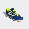 Fußballschuh ADIDAS PERFORMANCE "SUPER SALA COMPETITION 3 HALLENSCHUHE", Gr. 44, bunt (lucid blau, cloud weiß, lucid lemon), Synthetik, Textil, sportlich, Schuhe, geeignet als Hallenschuhe
