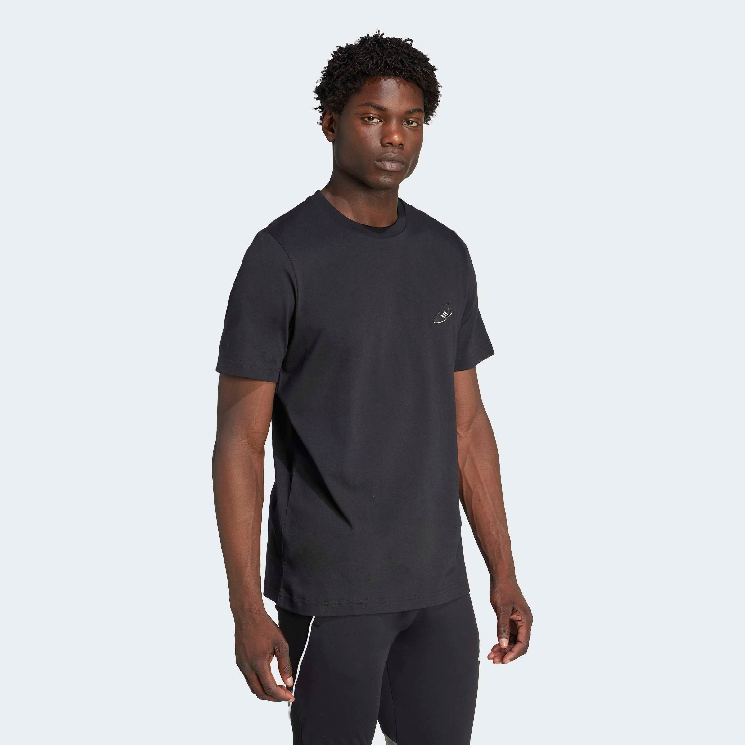 Trainingsshirt ADIDAS PERFORMANCE "COPA SIGN G T", Herren, Gr. S, schwarz, Obermaterial: 100% Baumwolle, Shirts