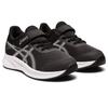 Laufschuh ASICS "PATRIOT 13 PS", Gr. 34,5, graphite grau, weiß, Textil, sportlich, Schuhe