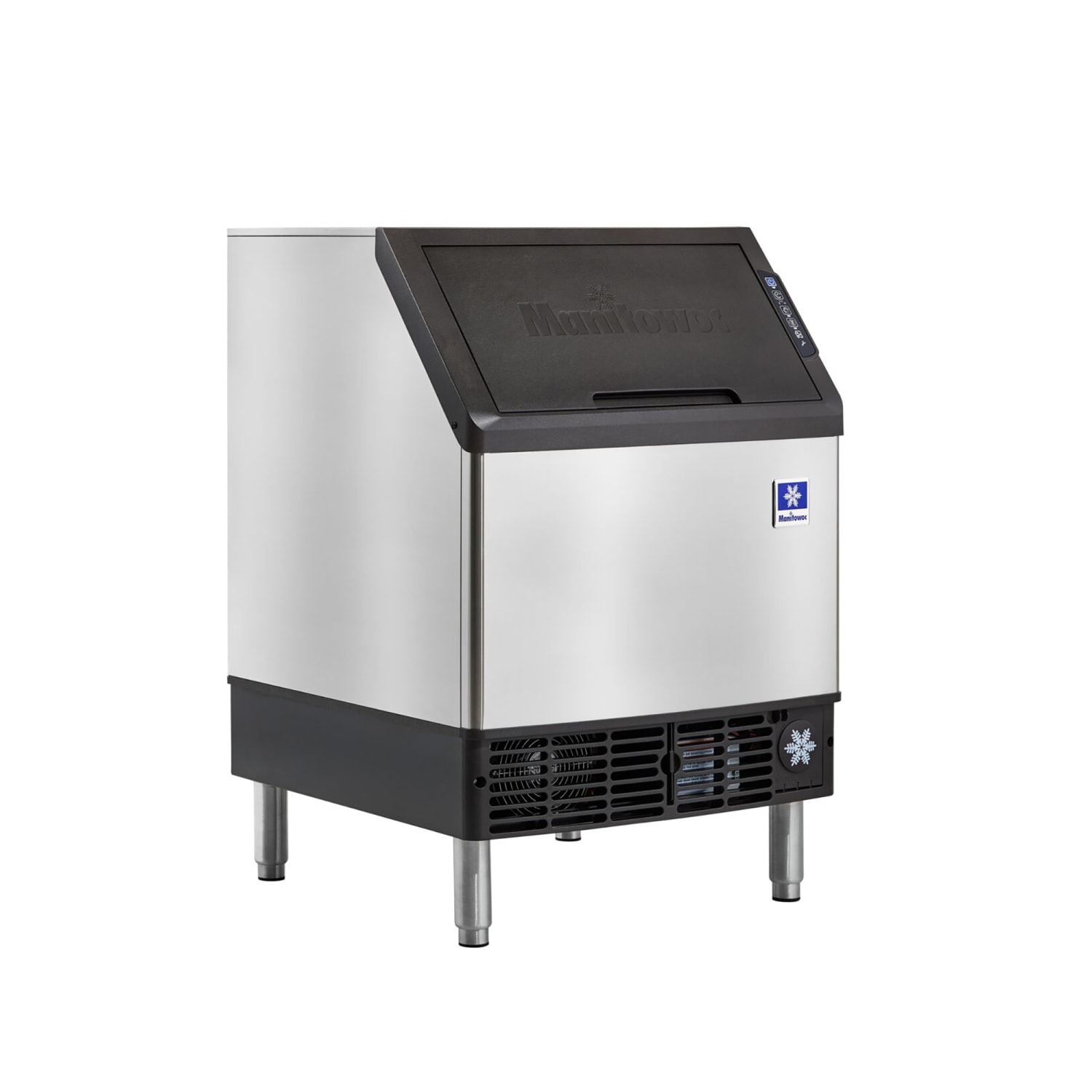 Manitowoc UYP0240A 26"W NEO Half Cube Undercounter Commercial Ice Machine - 250 lbs/day, Air Cooled, Integrated Water Filter, 115 V | Manitowoc Ice