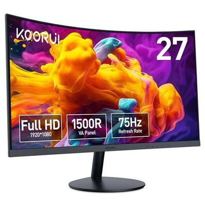 KOORUI Curved Monitor »27N5CA« 68,6 cm / 27 '' schwarz