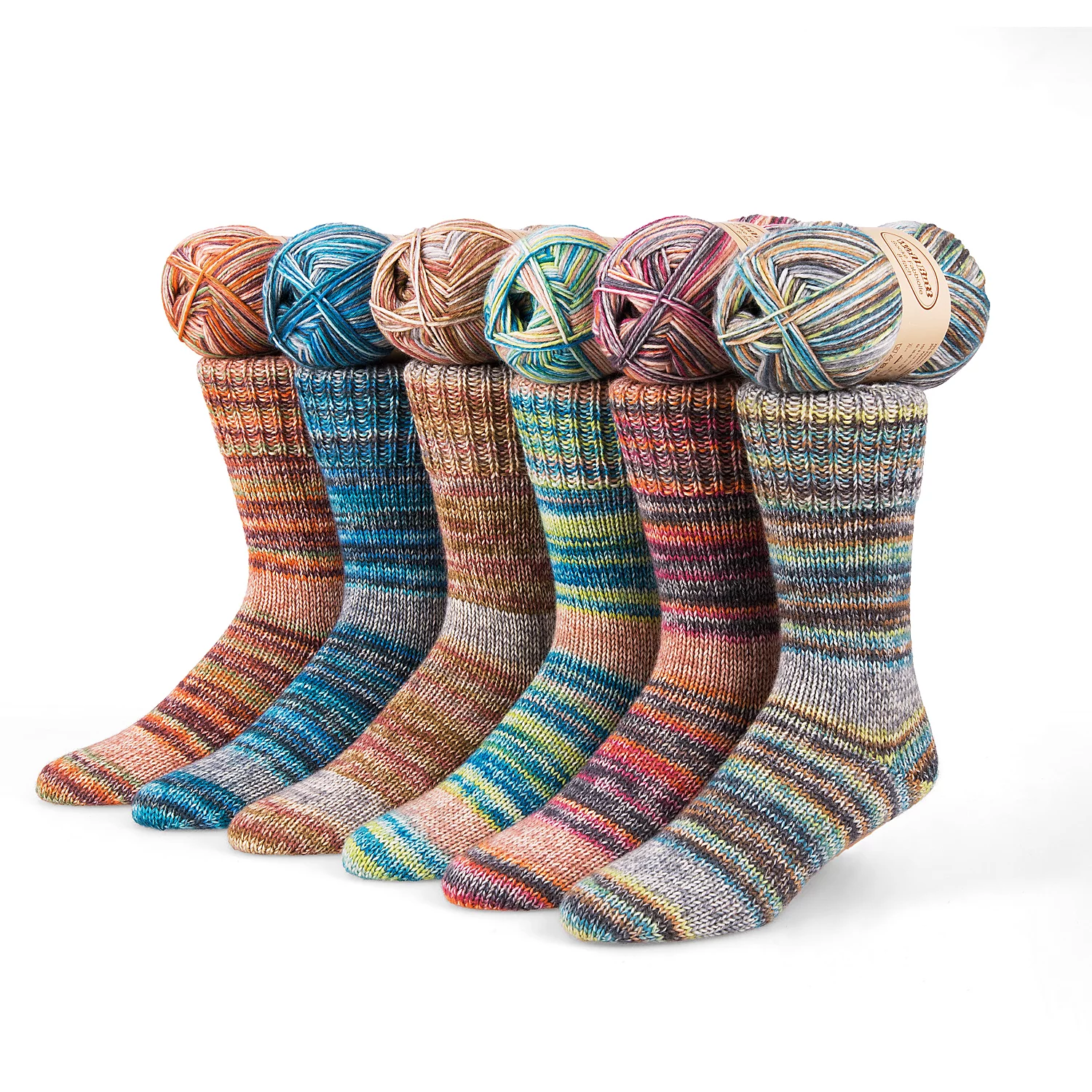 Laine Woll Butt Socke 8 fils Fabbiolle