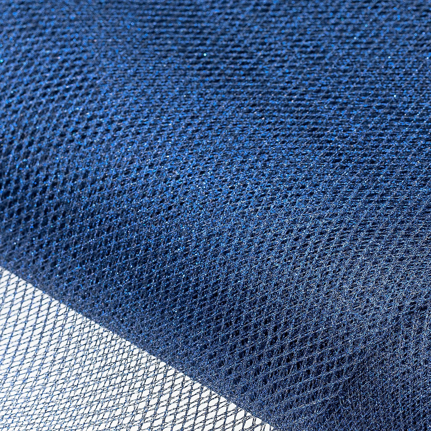 1B-Gittertüll, blau Image