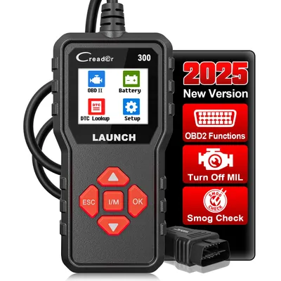 LAUNCH X431 CR300 OBD2 SCANNER CAN Auto Code Reader Diagnostic Tools I/M Engine Battery Tester