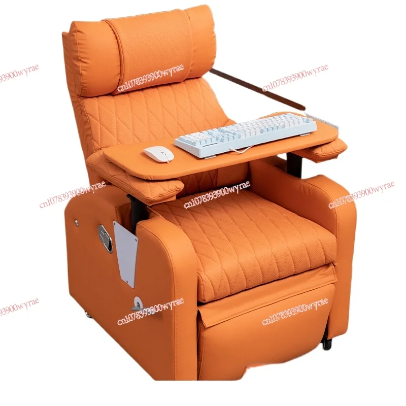 Gaming-Sofastuhl für einzelnes Zuhause, bequemer, atmungsaktiver Bürositz, verstellbarer Computerstuhl, Internet-Café-Stuhl Image