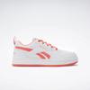 Sneaker REEBOK CLASSIC "REEBOK ROYAL PRIME 2.0", Gr. 32, ftwrweiß, sunsetcoral, sunkissedorange, Synthetik, sportlich, Schuhe