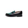 Loafer HENRY STEVENS "Haywood PL", Herren, Gr. 43, schwarz (schwarz, blau), Leder, elegant, Schuhe