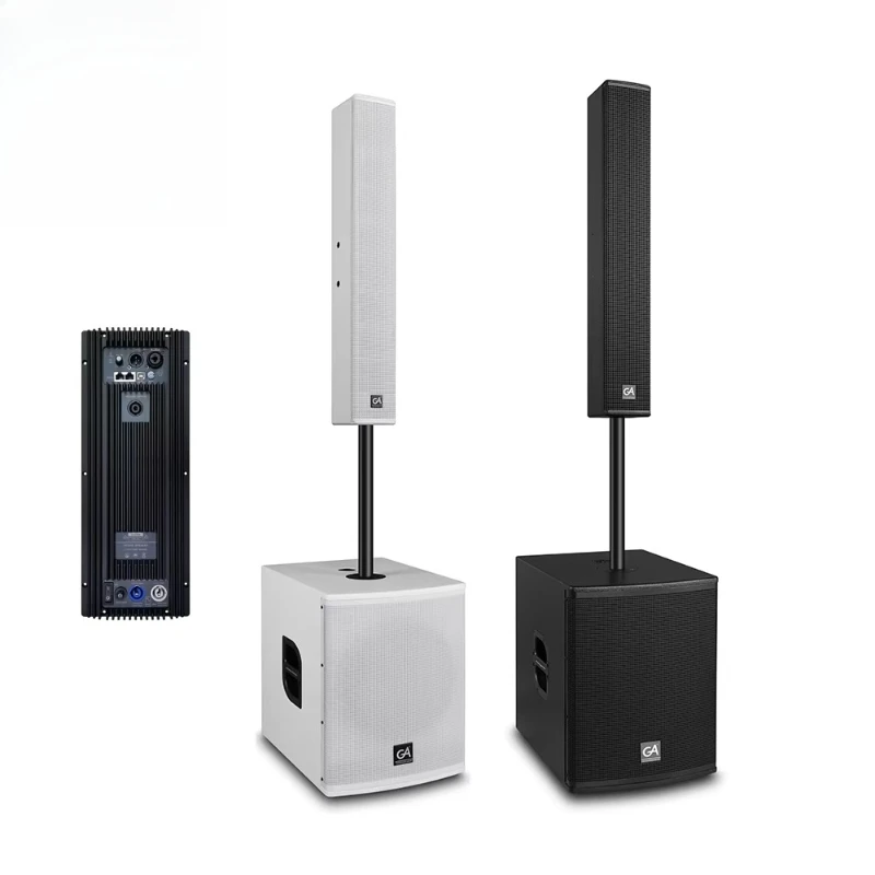 Professioneller Audio 8 * 3 Zoll Säulenlautsprecher Aktives System Konferenzraum Image