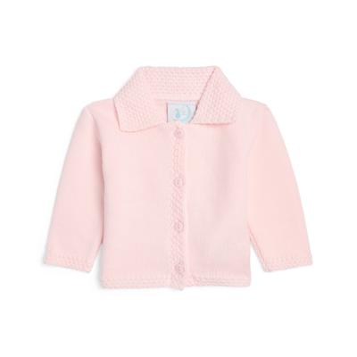 PAINT MY DREAMS Embroidered Smile Cardigan