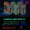 Nouveau jeu Mini PC TOPC AMD Ryzen 9 8945HS R7 8845HS USB4.0 double LAN 2xDDR5 PCIe4.0 Windows 11