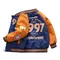 Veste cardigan à lettres pour garçons, manteau pour tout-petits, vêtements de sport décontractés, combinaison pour enfants, vêtements pour enfants de 2 à 12 ans, printemps, automne, 2023